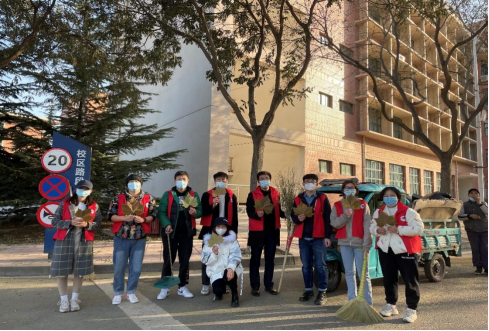 bevictor伟德官网会计学本科生第一党支部组织开展爱国卫生运动主题党日活动
